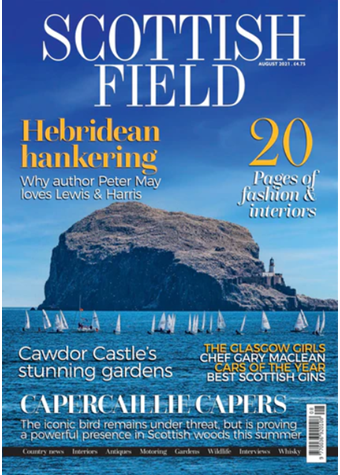 Scottish Field August 2021 front cover.